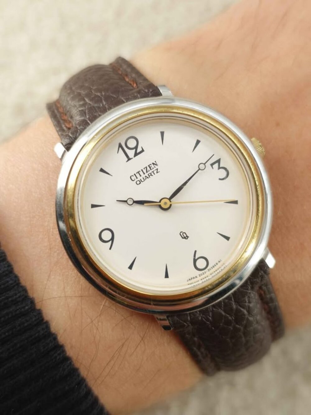 Citizen Unisex Quartz Watch 2030 Two-Tone 32mm JDM New Battery